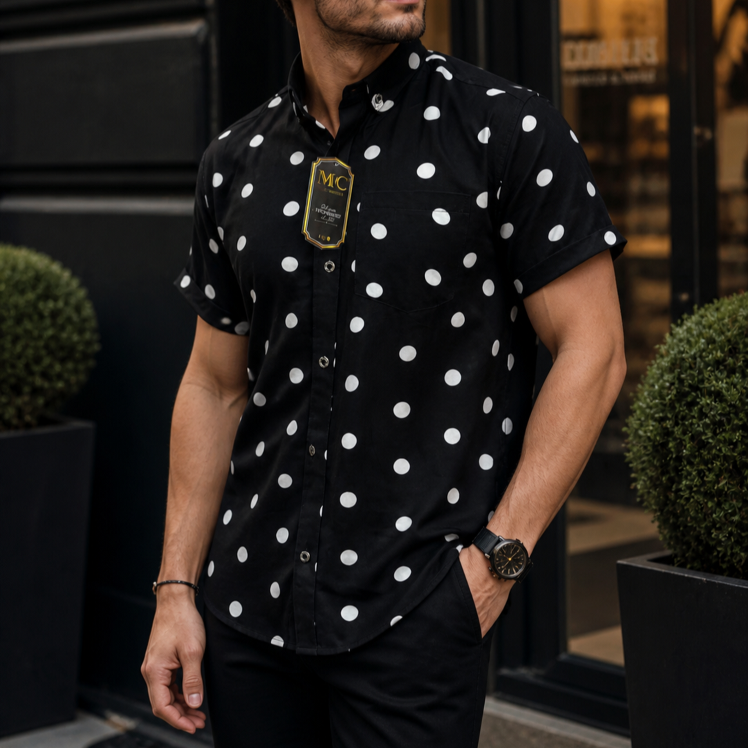 CAMISAS MANGA CORTA