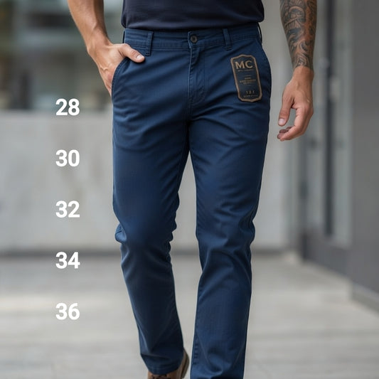 Dril Azul Oscuro