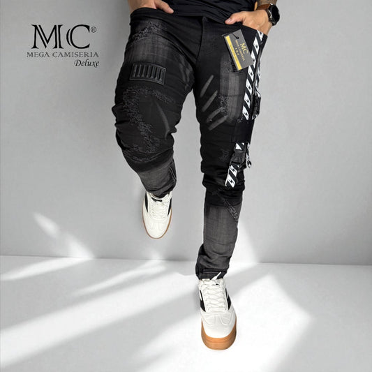 Jean Skinny Black Energy